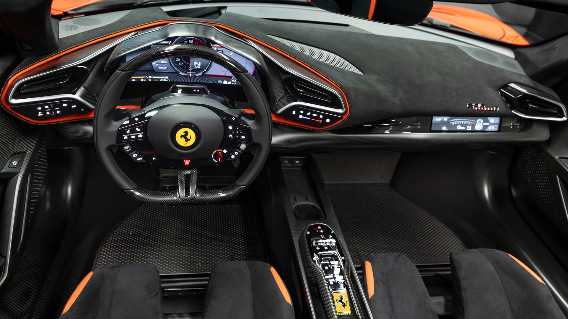Ferrari 296 Speciale ra mắt: Gần 900hp, là siêu xe RWD mạnh nhất của hãng, nhìn đâu cũng thấy carbon- Ảnh 17. Ferrari 296 Speciale ra mắt: Gần 900hp, là siêu xe RWD mạnh nhất của hãng, nhìn đâu cũng thấy carbon- Ảnh 17.