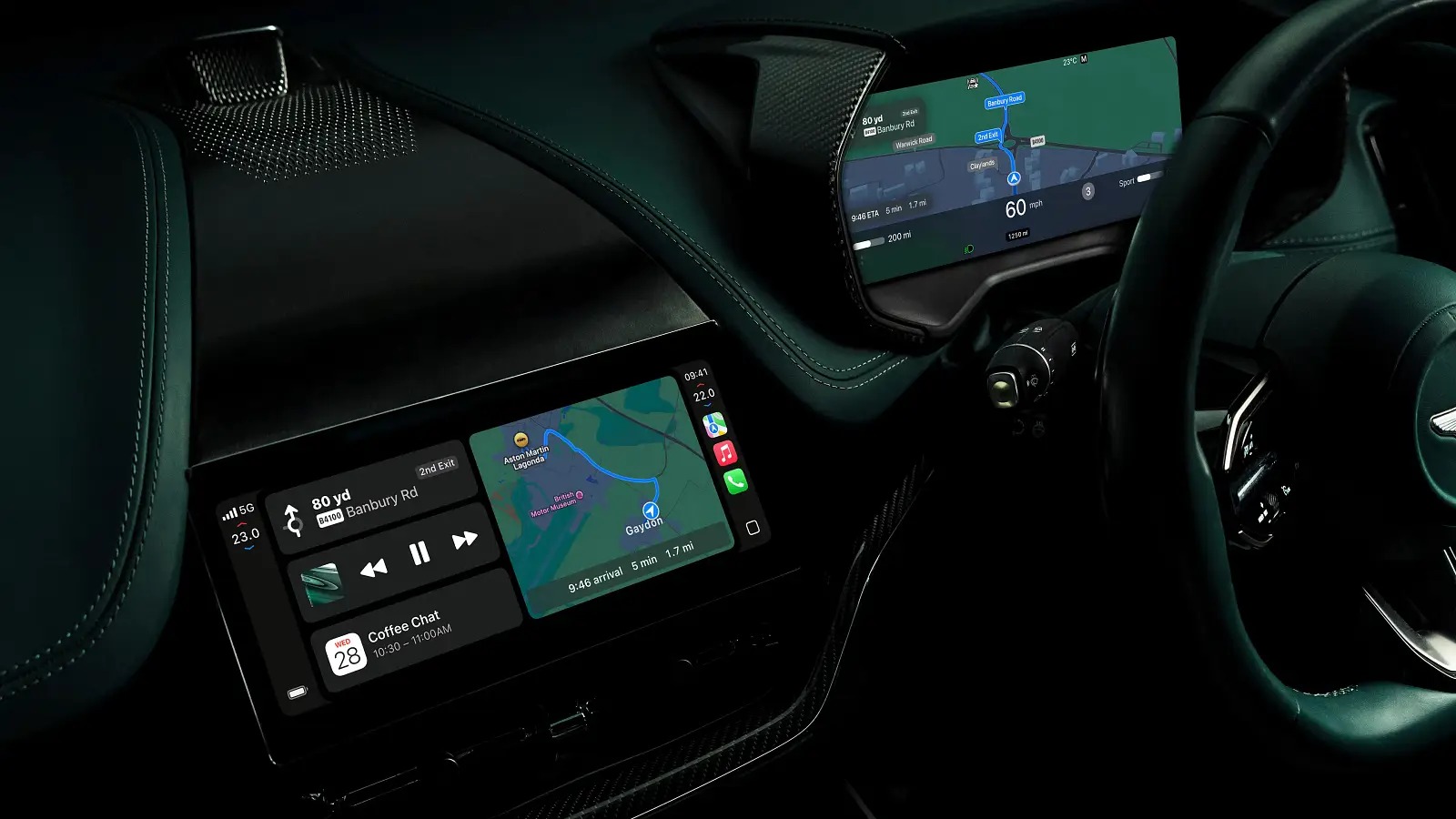 Apple CarPlay thế hệ mới: Hiện cả trên màn sau vô lăng, chỉnh được điều hoà, ghế, xe Hàn sắp trang bị- Ảnh 2. Apple CarPlay thế hệ mới: Hiện cả trên màn sau vô lăng, chỉnh được điều hoà, ghế, xe Hàn sắp trang bị- Ảnh 2.