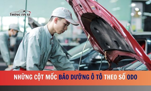 Những cột mốc bảo dưỡng ô tô theo số ODO