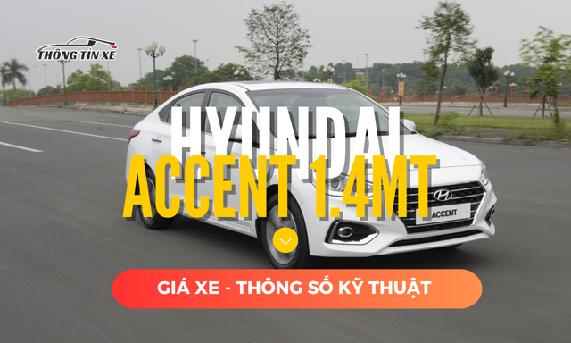 Hyundai Accent 1.4MT tiêu chuẩn