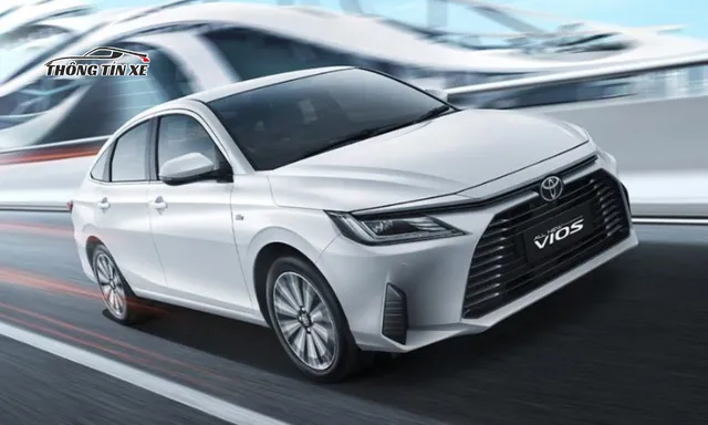 Toyota Vios 2024 có thiết kế đẹp mắt là hiện đại