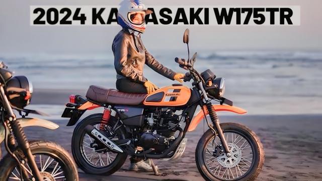 Kawasaki W175TR 2024 giá chỉ từ 53 triệu đồng