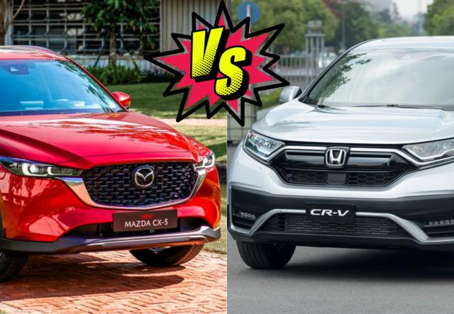 Mazda CX-5 và Honda CR-V xe ô tô SUV cũ nào Tốt