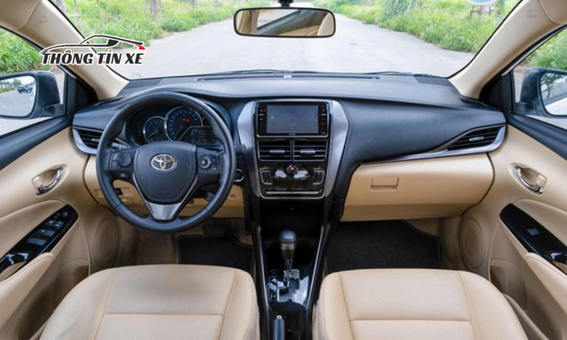 Toyota Vios được trang bị đầy đủ tiện nghi cơ bản