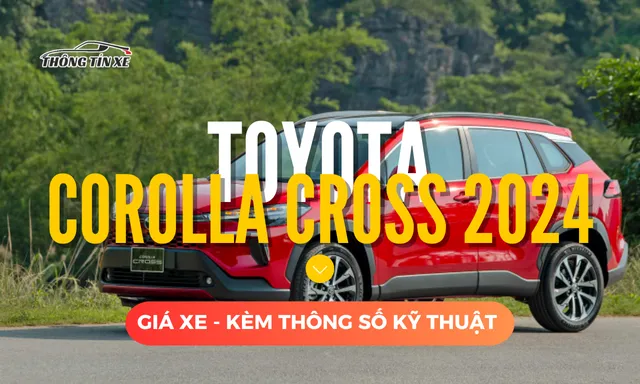 Giá xe Toyota Corolla Cross 2024