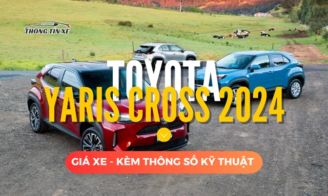 Bảng giá xe Toyota Yaris Cross 2023 cập nhật mới nhất [thangnam]