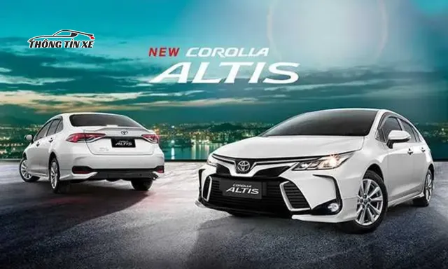 Toyota Corolla Altis 2024 thế hệ mới được thiết kế đẹp mắt