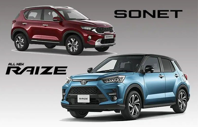 So sánh Toyota Raize và Kia Sonet? Nên mua xe nào tốt hơn?