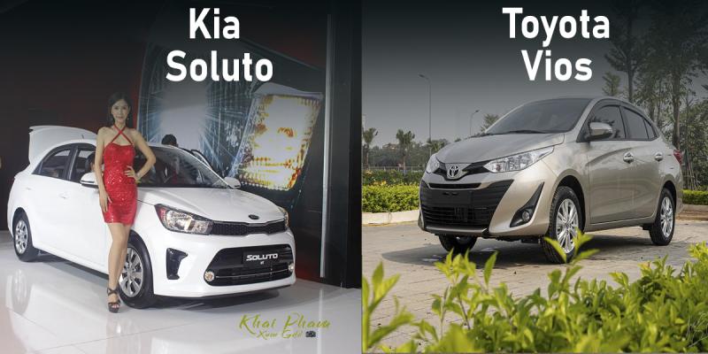 So sánh xe Toyota Vios 2020 và Kia Soluto 2020: Chênh lệch 100 triệu nên chọn xe nào?